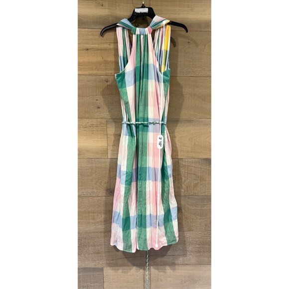 MILLE MARILYN DRESS IN PASTEL PLAID SIZE XS - Picture 5 of 9